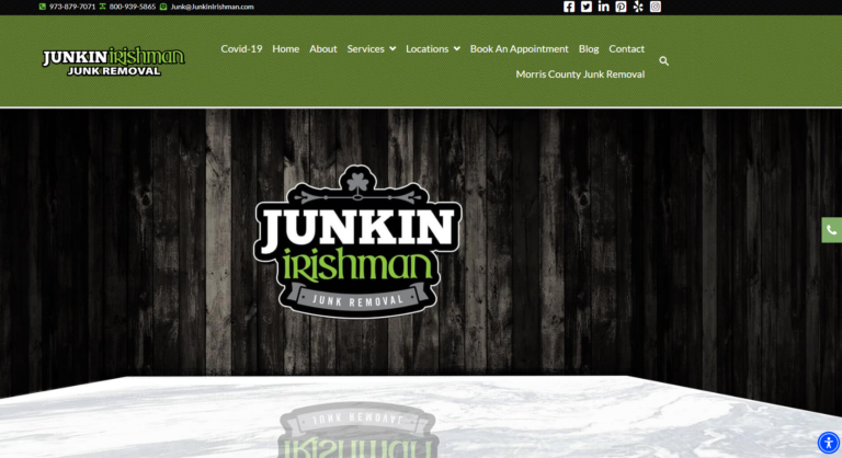 Junkin Irishman website