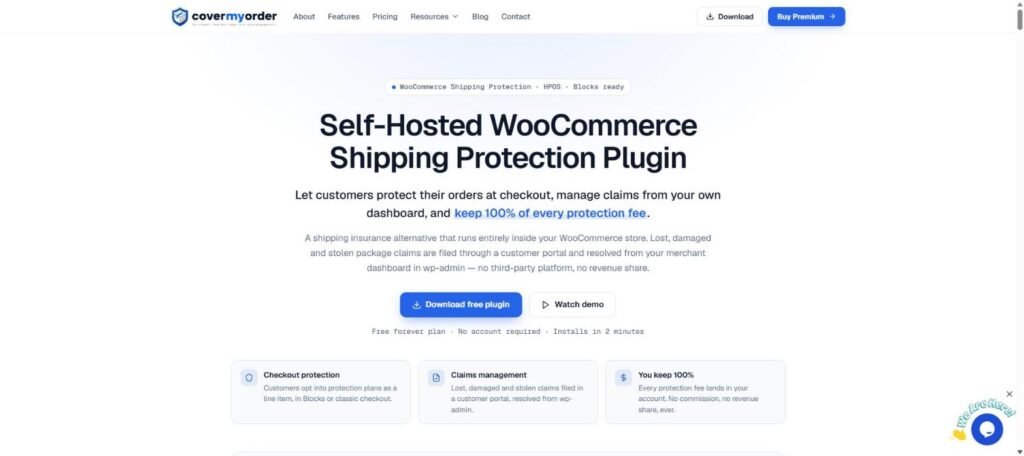 CoverMyOrder website