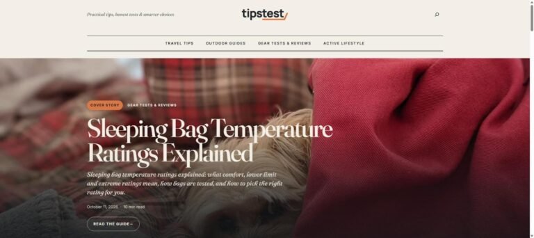 Tipstest publication homepage